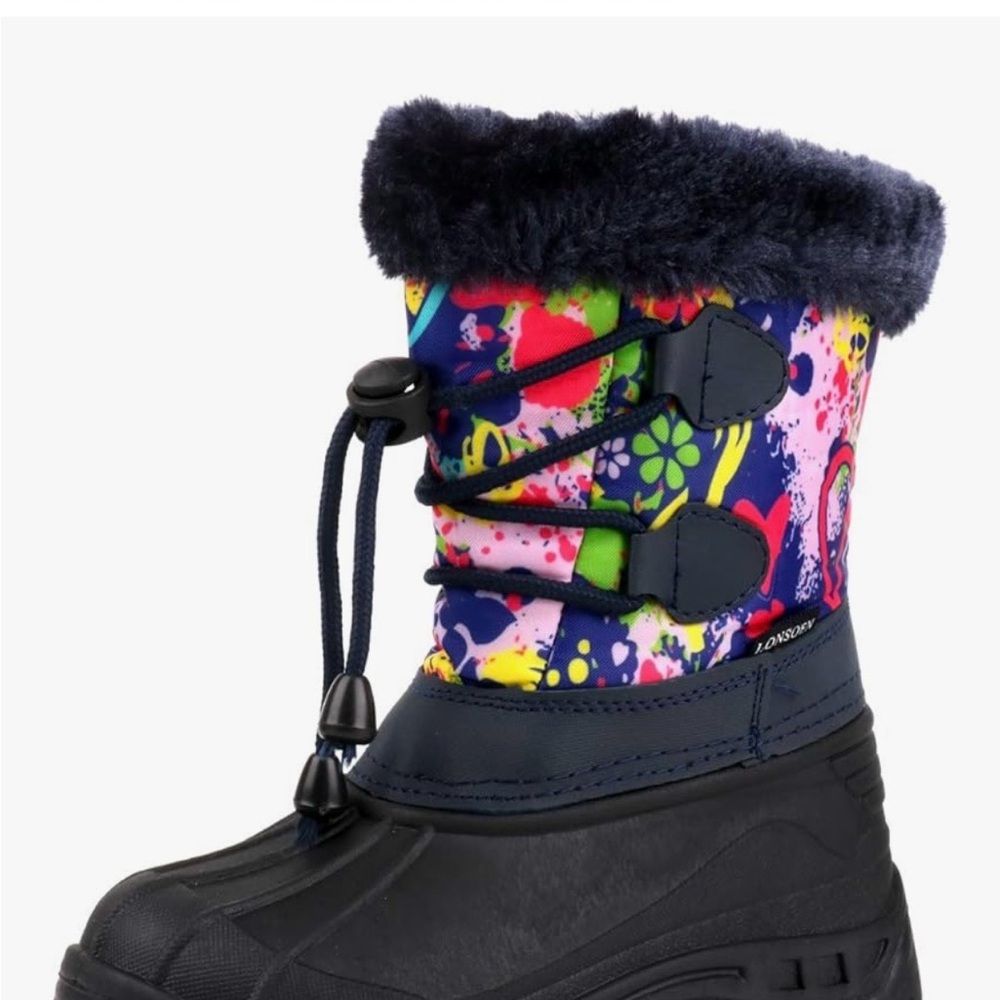 Kids Colorful Winter Boots